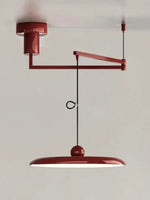 Load image into Gallery viewer, Swing Arm Pendant Light - Minimalist Adjustable Hanging Light Fixture