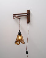 Cargar imagen en el visor de la Galería, Adjustable Wood-Arm Hanging Plug-In Wall Lamp product view 28