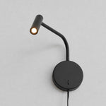 Load image into Gallery viewer, Adjustable LED Reading Plug-In Wall Lamp product view
