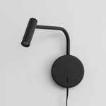 Load image into Gallery viewer, Adjustable LED Reading Plug-In Wall Lamp product view