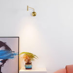 Load image into Gallery viewer, Adjustable LED Reading Plug-In Wall Lamp product view