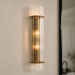 Bild in Gallery-Viewer laden, Lumora Crystal Up Down Wandleuchte – Doppel-Wandleuchte für Schlafzimmer