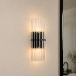 Bild in Gallery-Viewer laden, Lumora Crystal Up Down Wandleuchte – Doppel-Wandleuchte für Schlafzimmer