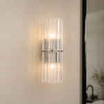 Bild in Gallery-Viewer laden, Lumora Crystal Up Down Wandleuchte – Doppel-Wandleuchte für Schlafzimmer