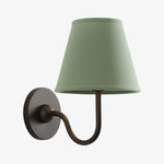 Load image into Gallery viewer, Luvora Fabric Shade Wall Sconce with Drum Shade - Classic Pleated Sconce Light