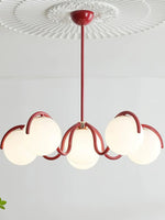 Load image into Gallery viewer, Sculptural Linear Chandelier with Elegantly Curved Profile