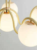 Load image into Gallery viewer, Sculptural Linear Chandelier with Elegantly Curved Profile