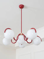 Load image into Gallery viewer, Sculptural Linear Chandelier with Elegantly Curved Profile