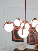 Load image into Gallery viewer, Sculptural Linear Chandelier with Elegantly Curved Profile