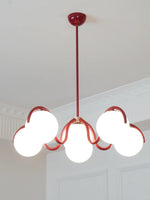 Load image into Gallery viewer, Sculptural Linear Chandelier with Elegantly Curved Profile