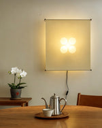 Cargar imagen en el visor de la Galería, Washi Paper Screen Plug-In Wall Sconce product view