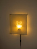 Cargar imagen en el visor de la Galería, Washi Paper Screen Plug-In Wall Sconce product view
