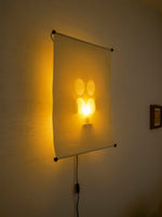 Cargar imagen en el visor de la Galería, Washi Paper Screen Plug-In Wall Sconce product view