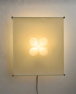 Cargar imagen en el visor de la Galería, Washi Paper Screen Plug-In Wall Sconce product view