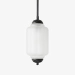 Bild in Gallery-Viewer laden, Eloise Vintage inspiriertes gewelltes Milchglas-Anhänger - modernes Akzentlicht für Küche und Schlafzimmer