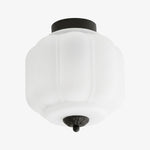 Charger l'image dans la visionneuse de galerie, Plafonnier encastré Eloise en verre laiteux – Éclairage d'accentuation moderne avec abat-jour en verre artistique