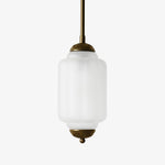 Load image into Gallery viewer, Eloise Vintage Inspired Scalloped Milk Glass Pendant - Modern Accent Light for Kitchen and Bedroom