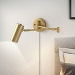 Bild in Gallery-Viewer laden, Swing Arm Acrylic Plug-In Wall Light - product image 2