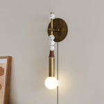 Load image into Gallery viewer, Toam Marble Plug-In Wall Light - product image 3
