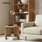 Bild in Gallery-Viewer laden, Brina Contemporary Tischlampe - Glas Schreibtischlampe mit USB-Ladeanschluss