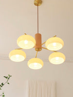 Load image into Gallery viewer, Medieval Log Style Vintage Glass Chandelier