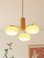 Load image into Gallery viewer, Medieval Log Style Vintage Glass Chandelier