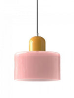 Load image into Gallery viewer, Creative Morandi Cylinder Glass Pendant Light