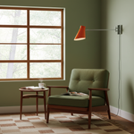 Load image into Gallery viewer, Adjustable Cone Shade Plug-In Wall Lamp product view