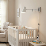 Load image into Gallery viewer, Adjustable Cone Shade Plug-In Wall Lamp product view