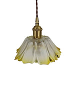 Load image into Gallery viewer, Nordic Flower Glass Pendant Light for Living Room