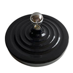 Load image into Gallery viewer, Contemporary Space Age Disk Ceiling Lamp Chrome Plated Finish