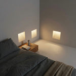 Charger l'image dans la visionneuse de galerie, Applique murale LED à capteur Stary – Lampe d’escalier encastrée sans cadre pour couloir