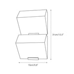 Load image into Gallery viewer, Modern Alabaster Wall Lamp – Minimalist Staircase Sconce for Hallway Corridor Lighting