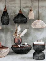 Load image into Gallery viewer, Harp Braided Rattan Pendant Lamp