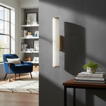 Charger l'image dans la visionneuse de galerie, Lampe Murale Moderne Solaryx en Albâtre - Éclairage pour Chambre et Salon