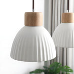 Load image into Gallery viewer, Cerawooda Modern Pendant Light - Clean Circle Silhouette for Living Area