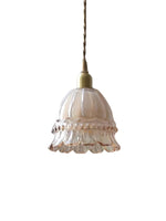 Load image into Gallery viewer, French Pastoral Jellyfish Glass Pendant Light M38