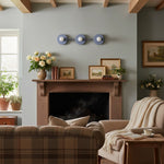 Cargar imagen en el visor de la Galería, Lámpara de tocador esférica Radiro Globe – Luminaria moderna de 3 luces para baño