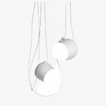 Charger l'image dans la visionneuse de galerie, Lampe suspendue moderne réglable minimaliste Axiomorna - Luminaire LED élégant pour tout espace N02