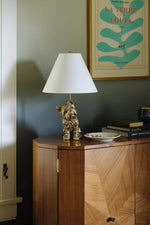 Load image into Gallery viewer, Pawdia Animal Bedside Table Lamp - Classic Fabric Shade Lighting