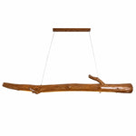 Cargar imagen en el visor de la Galería, Wood Color Resin Linear Branch Pendant Light
