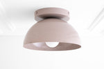 Load image into Gallery viewer, Metio Dome Minimalist Ceiling Lamp – Flush Mount for Small Spaces, Multi-Color Options
