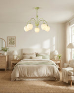 Bild in Gallery-Viewer laden, Tulip Matcha Kronleuchter