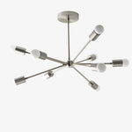 Charger l'image dans la visionneuse de galerie, Lustre Sputnik Mobilux Line Mid-Century - Plafonnier moderne en laiton