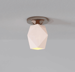 Cargar imagen en el visor de la Galería, Lámpara de techo de cristal Talvior Geometry - Estilo de montaje empotrado de cristal facetado