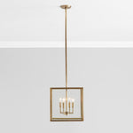 Load image into Gallery viewer, Ferrix Glass Outdoor Pendant Light - Industrial Front Porch Lighting