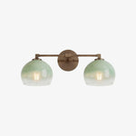Charger l'image dans la visionneuse de galerie, Auruca Globe Wall Light Bellflower Inspired Shape - Minimalist Metal Glass Sconce for Living Room