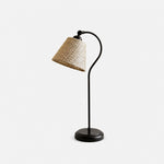 Bild in Gallery-Viewer laden, Woven Geometric Shade Table Lamp