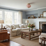 Charger l'image dans la visionneuse de galerie, Plafonnier encastré Eloise en verre laiteux – Éclairage d'accentuation moderne avec abat-jour en verre artistique