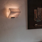 Load image into Gallery viewer, Modern Alabaster Wall Lamp – Minimalist Staircase Sconce for Hallway Corridor Lighting
